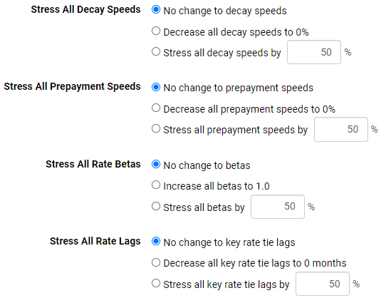 EVE/NEV Manage Scenarios stress testing options.