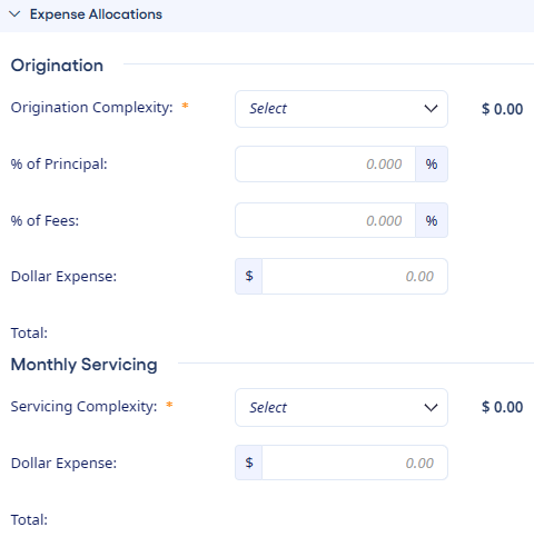 Pricing Opportunity Expense Allocations.