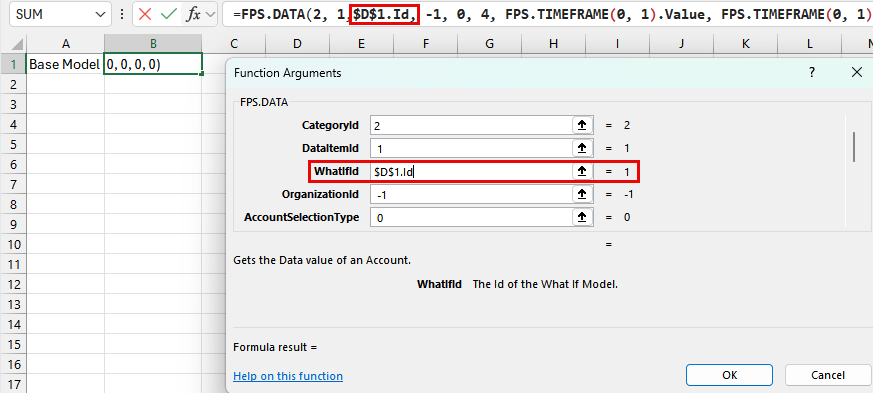 Modified FPS Function Manager formula.