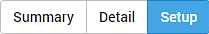 Liquidity Risk Tabs Setup